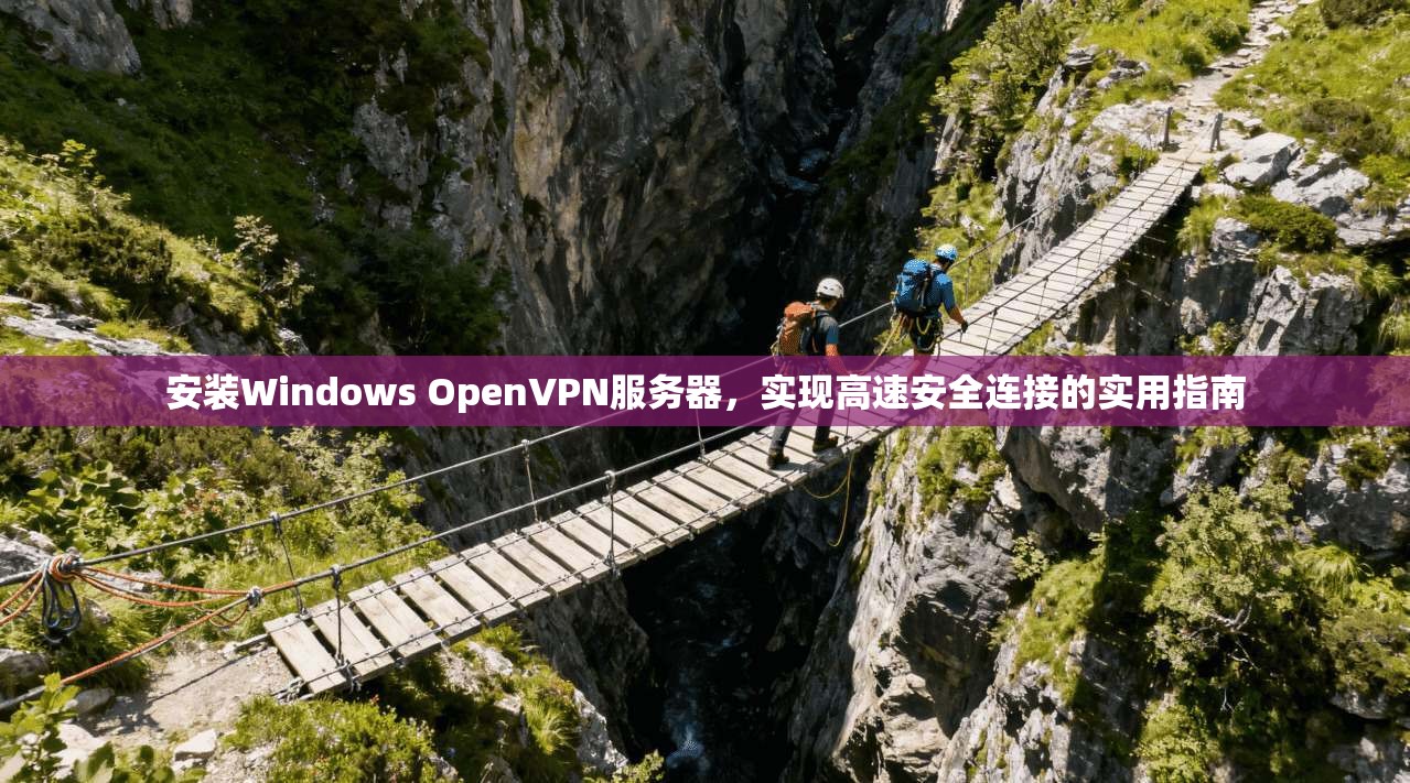 安装Windows OpenVPN服务器，实现高速安全连接的实用指南