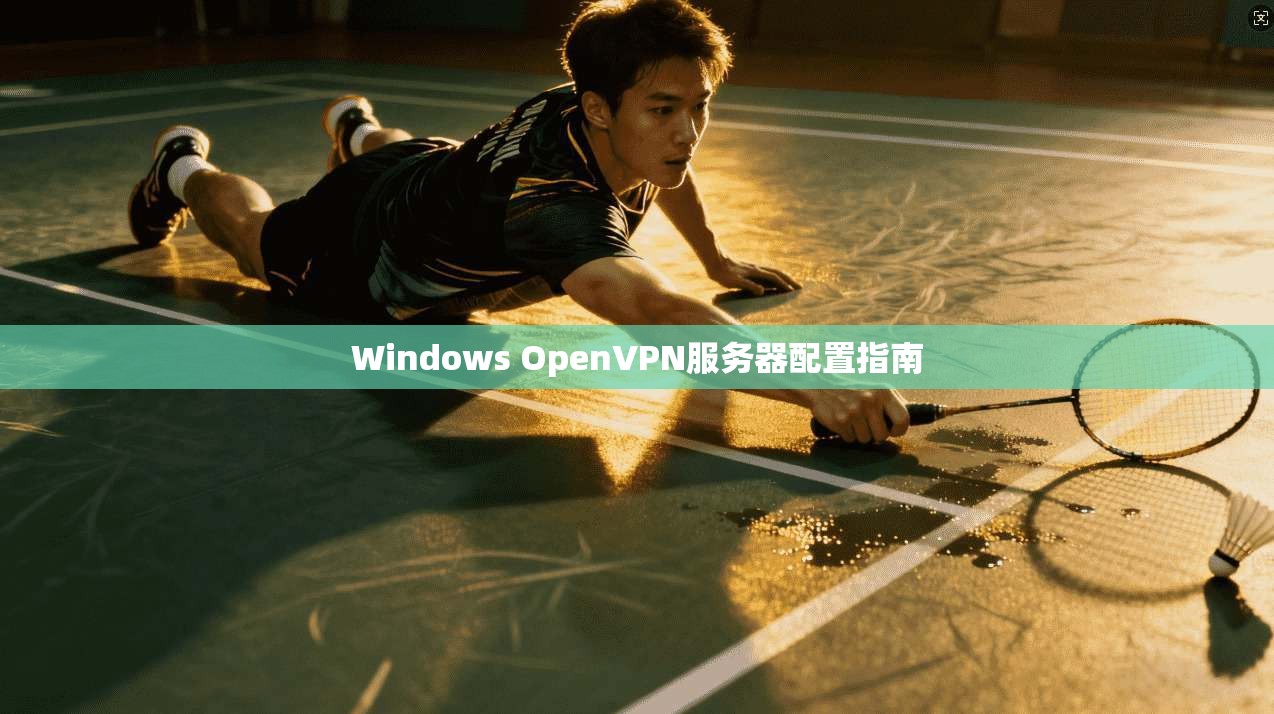 Windows OpenVPN服务器配置指南