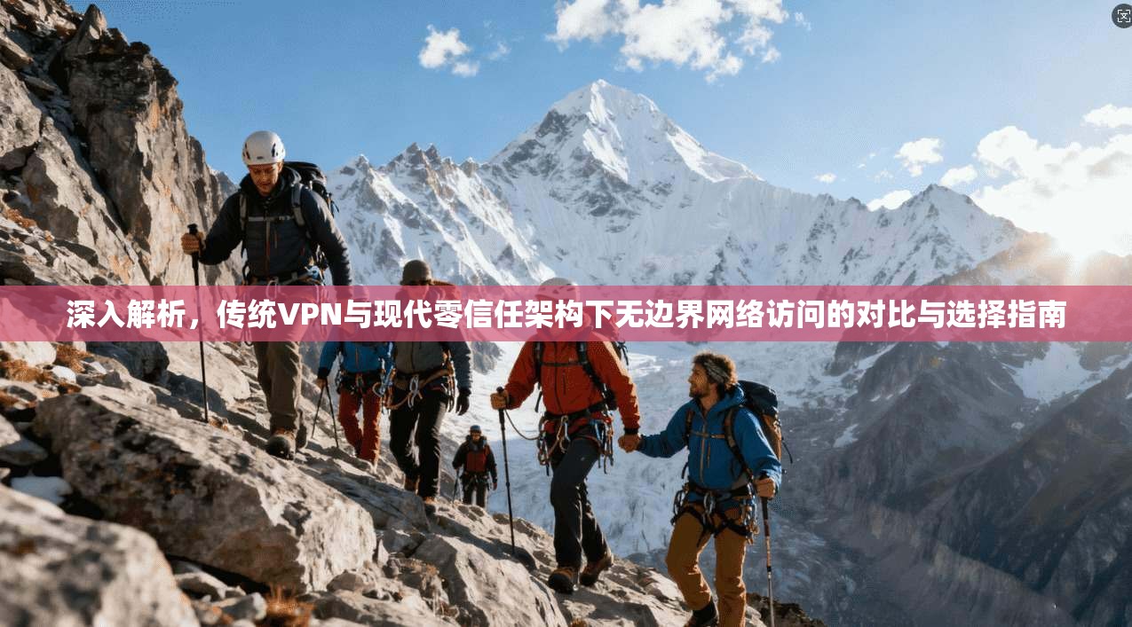 深入解析，传统VPN与现代零信任架构下无边界网络访问的对比与选择指南