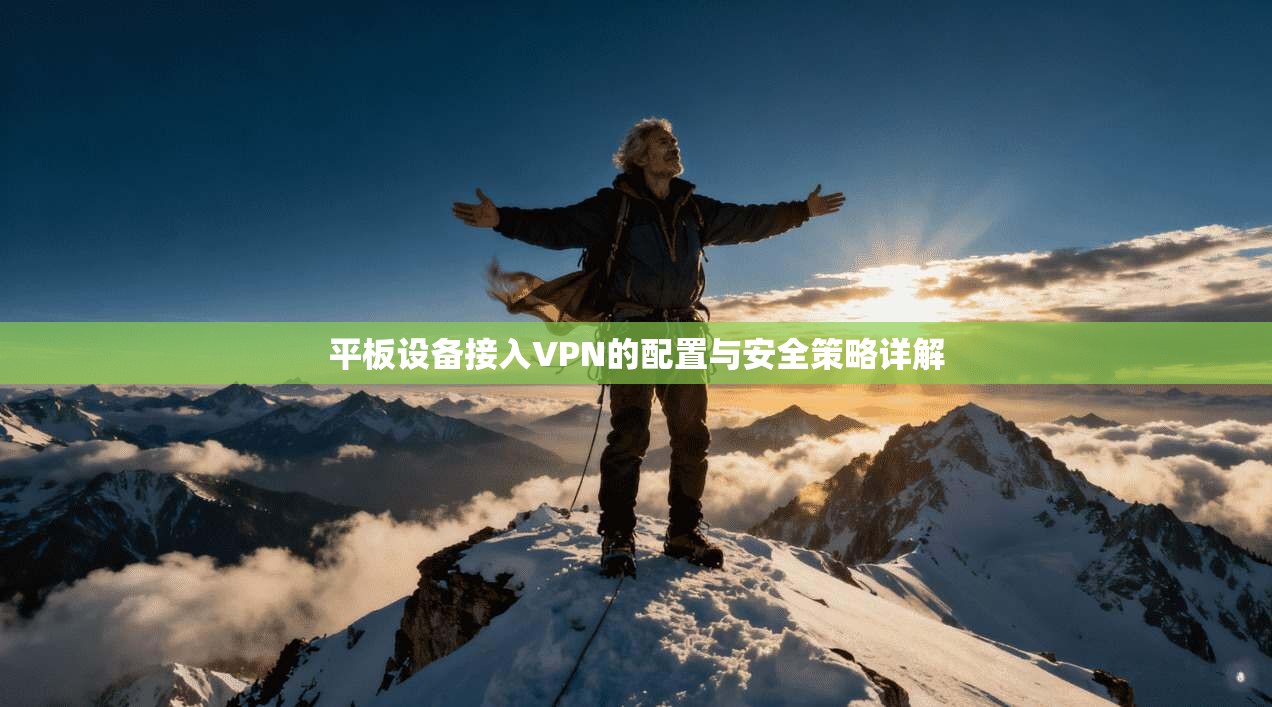 平板设备接入VPN的配置与安全策略详解