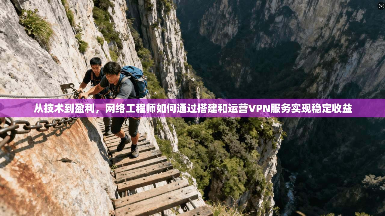从技术到盈利，网络工程师如何通过搭建和运营VPN服务实现稳定收益