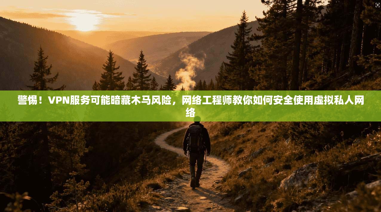警惕！VPN服务可能暗藏木马风险，网络工程师教你如何安全使用虚拟私人网络