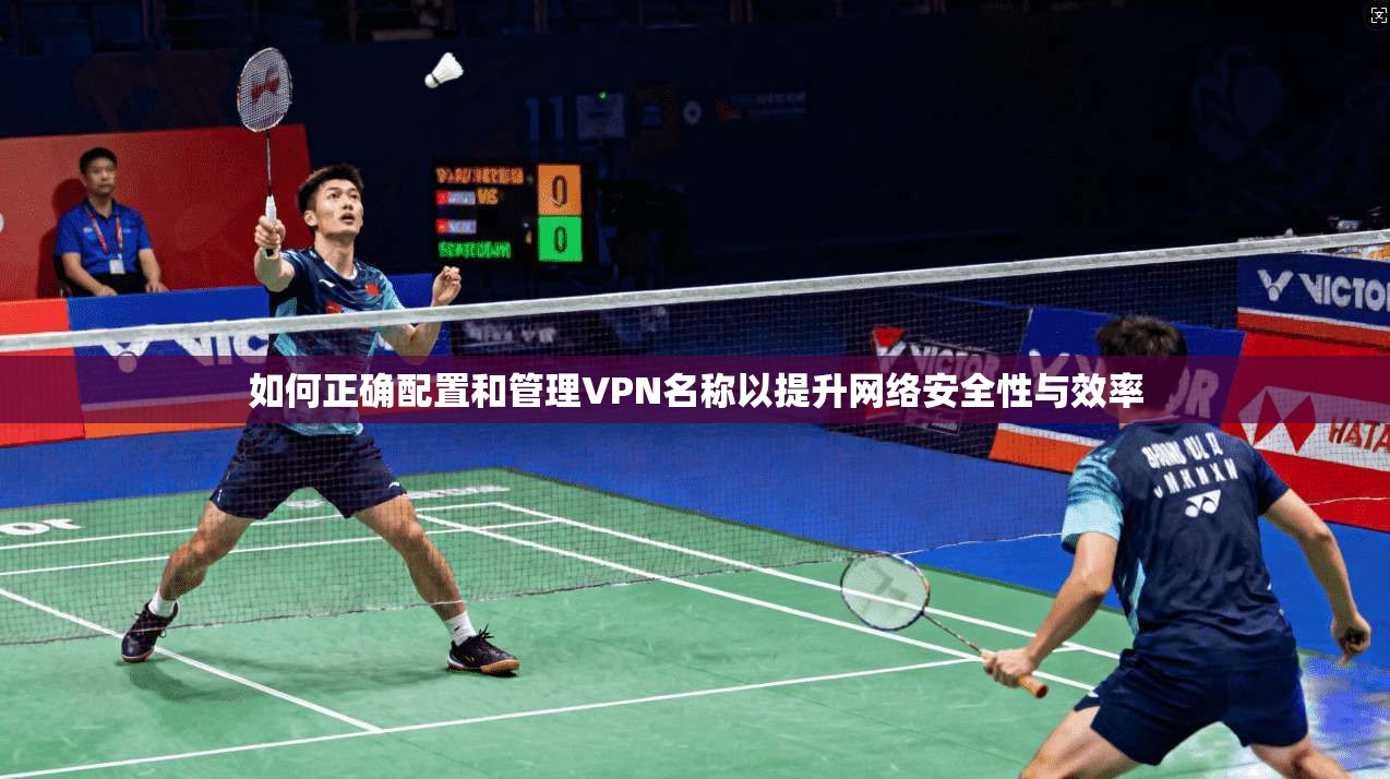 如何正确配置和管理VPN名称以提升网络安全性与效率