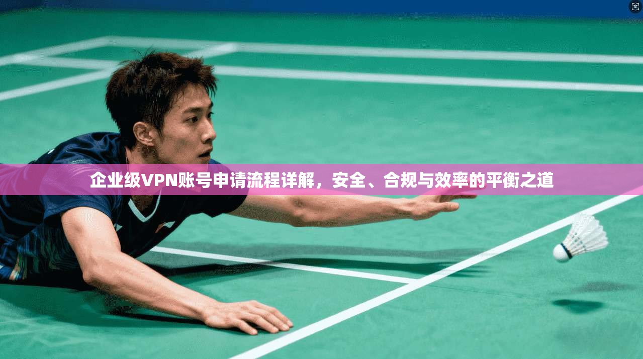 企业级VPN账号申请流程详解，安全、合规与效率的平衡之道