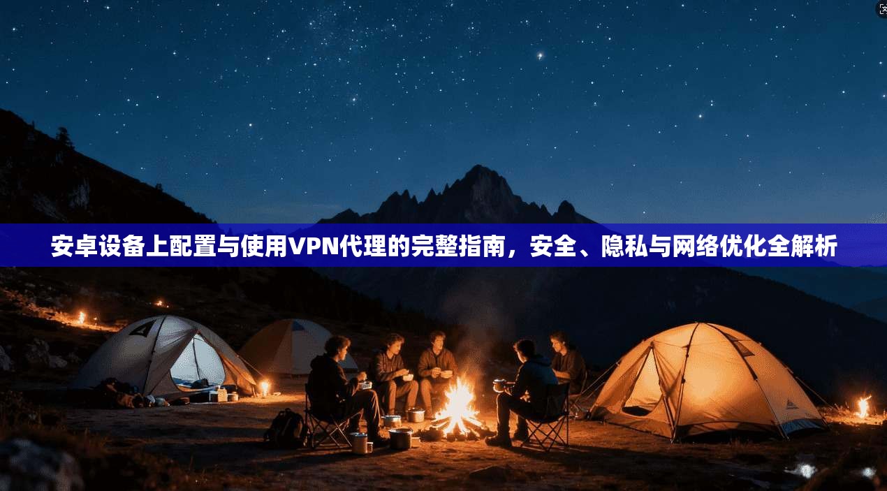 安卓设备上配置与使用VPN代理的完整指南，安全、隐私与网络优化全解析