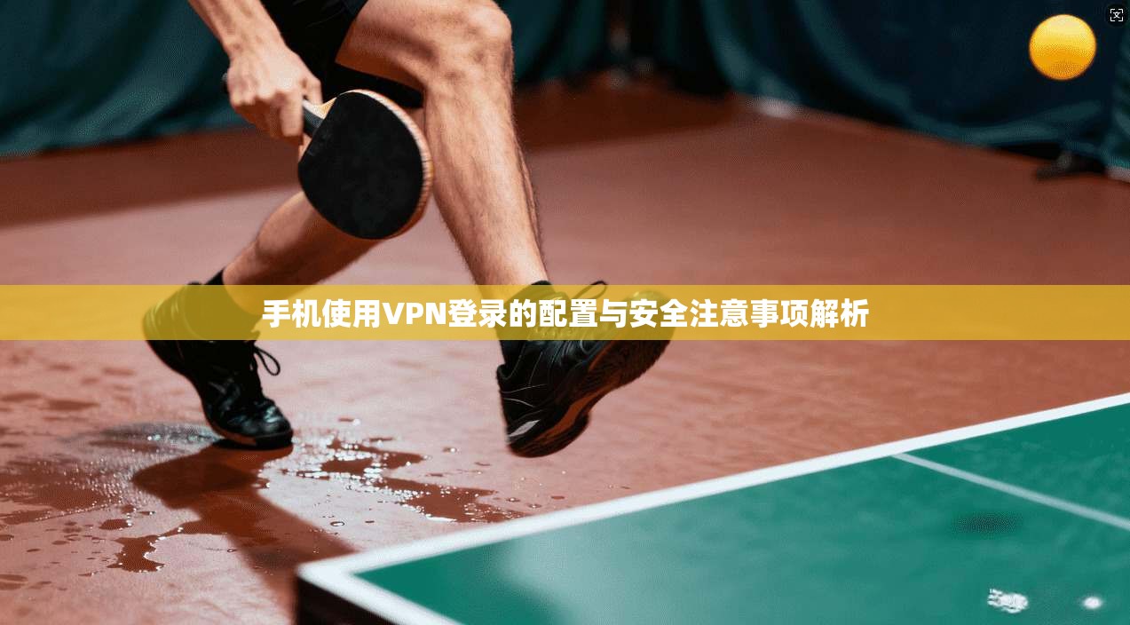 手机使用VPN登录的配置与安全注意事项解析