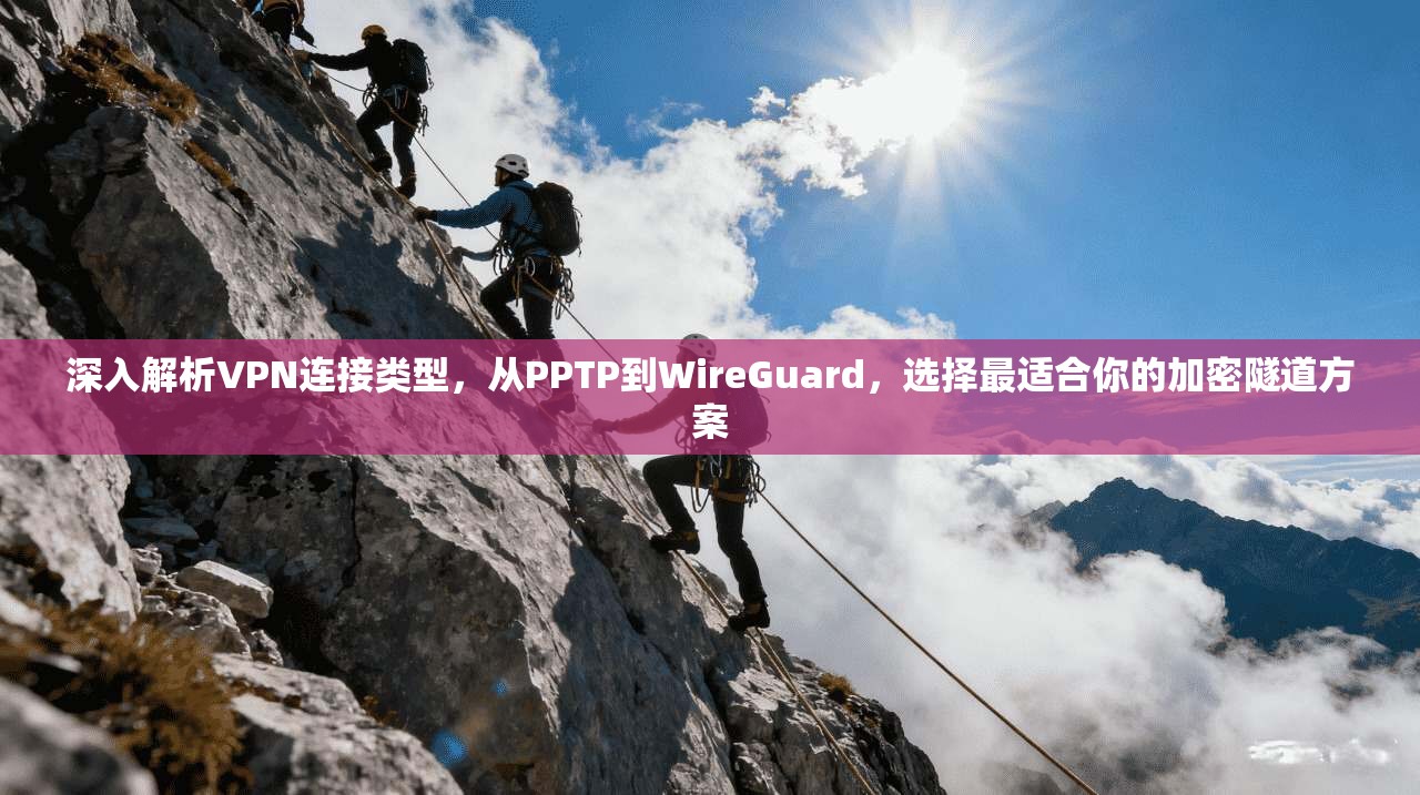 深入解析VPN连接类型，从PPTP到WireGuard，选择最适合你的加密隧道方案