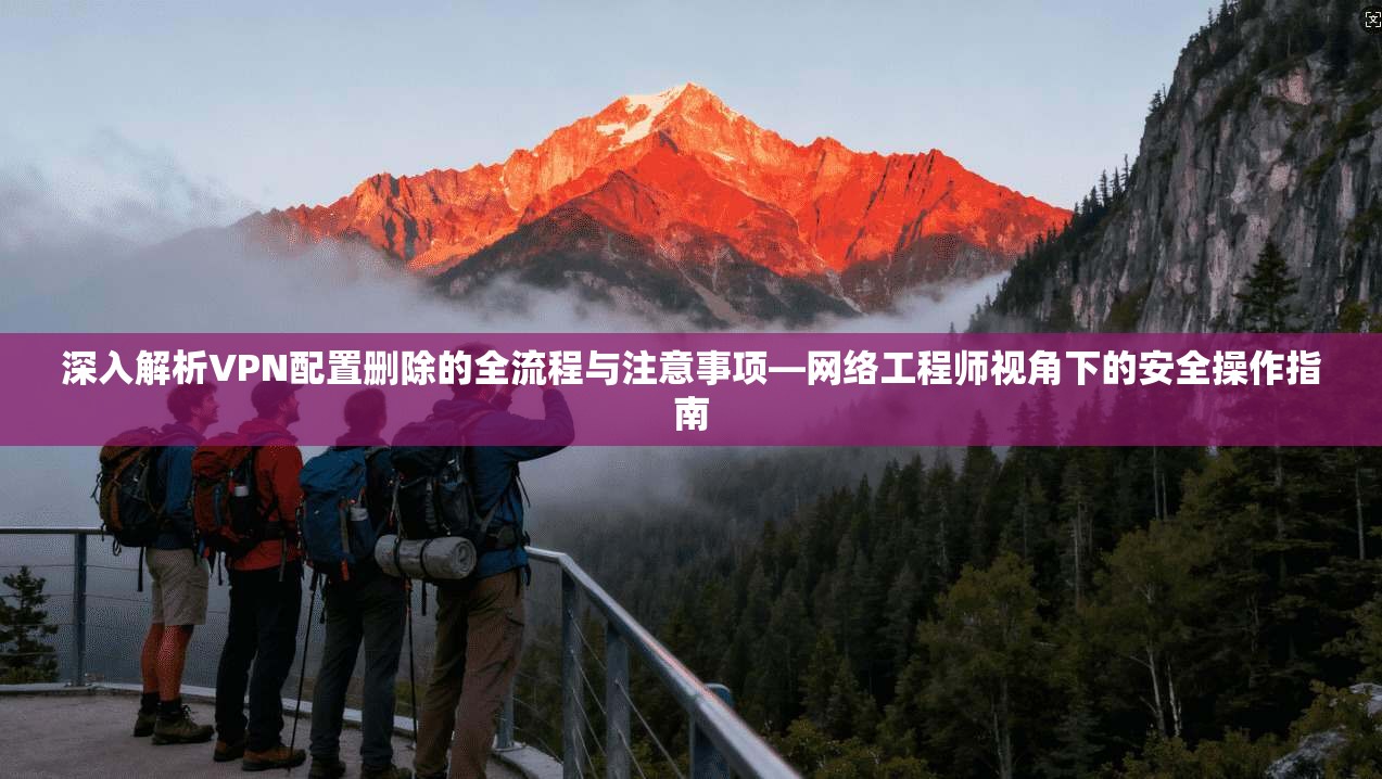 深入解析VPN配置删除的全流程与注意事项—网络工程师视角下的安全操作指南