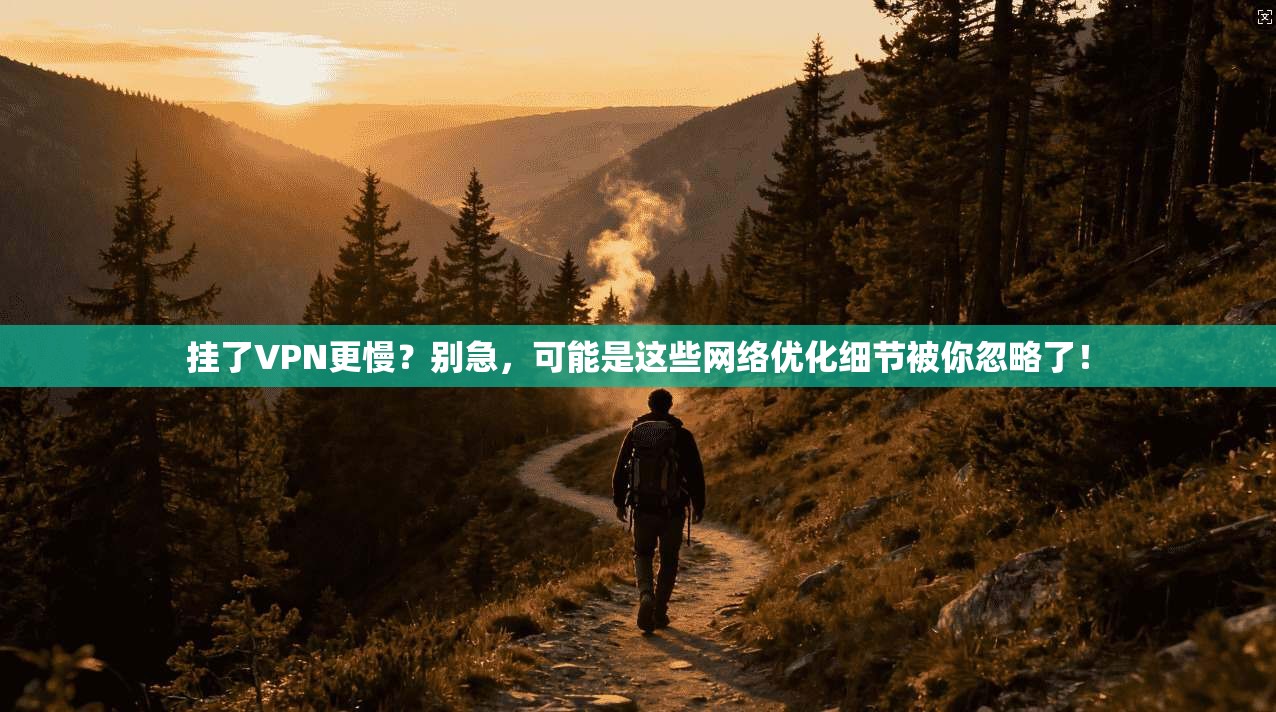挂了VPN更慢？别急，可能是这些网络优化细节被你忽略了！