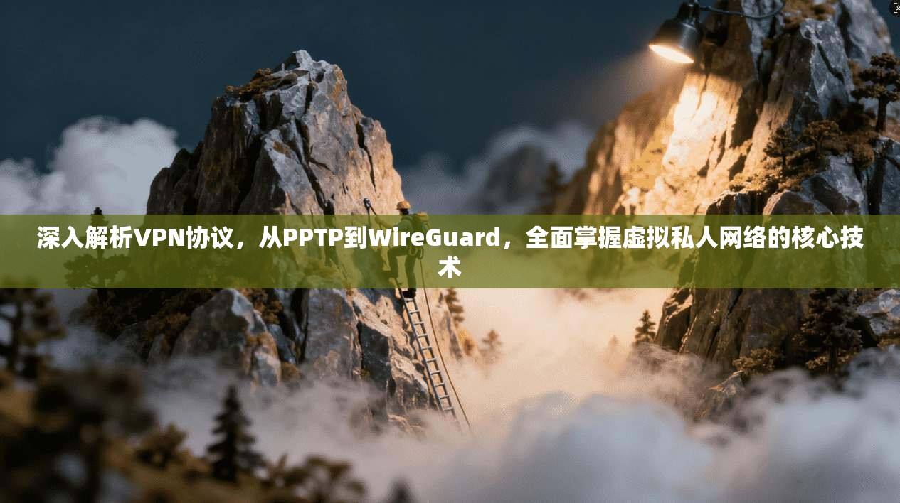 深入解析VPN协议，从PPTP到WireGuard，全面掌握虚拟私人网络的核心技术