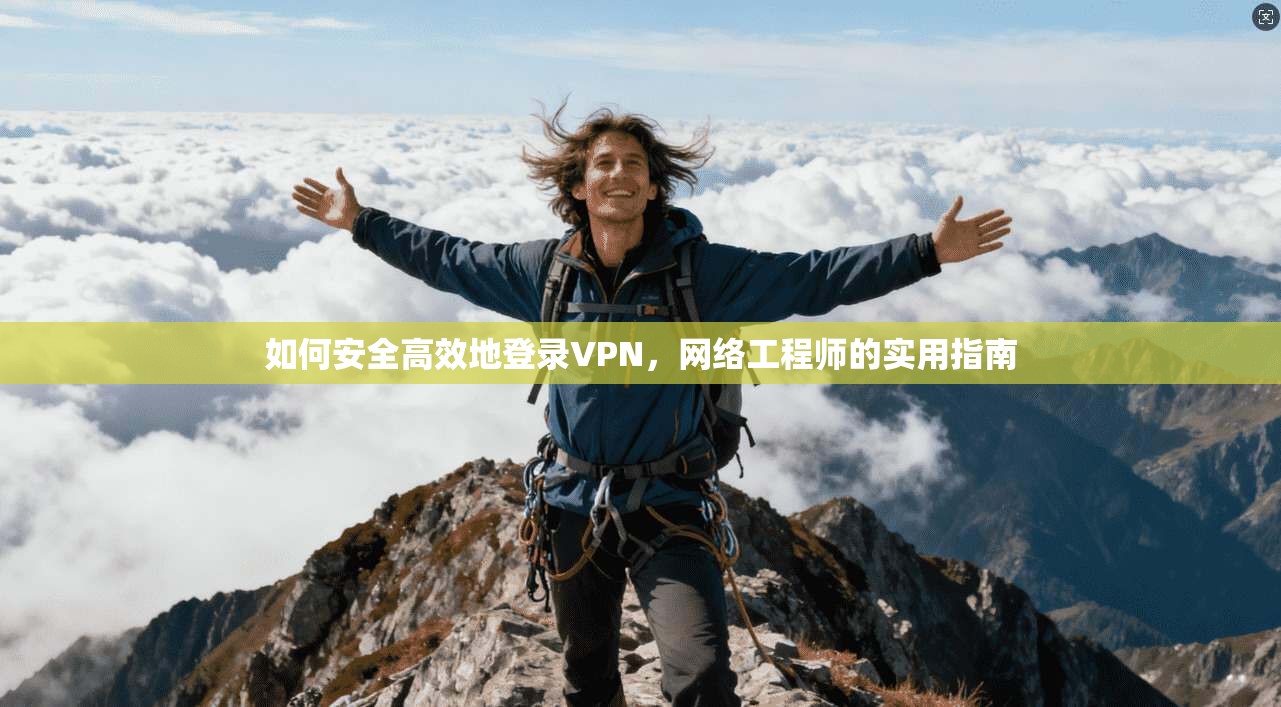 如何安全高效地登录VPN，网络工程师的实用指南