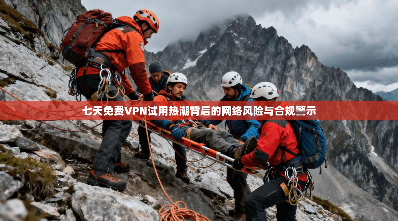 七天免费VPN试用热潮背后的网络风险与合规警示