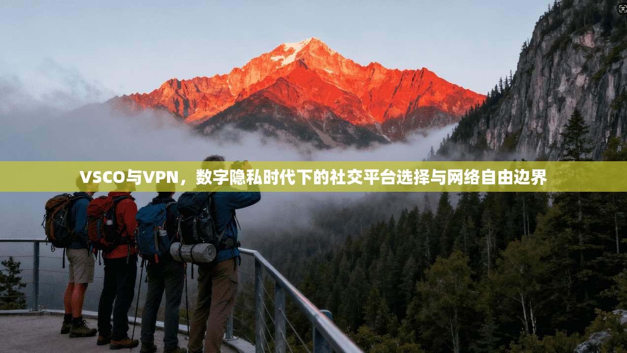 VSCO与VPN，数字隐私时代下的社交平台选择与网络自由边界