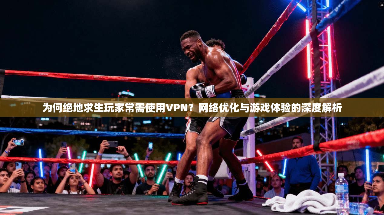 为何绝地求生玩家常需使用VPN？网络优化与游戏体验的深度解析
