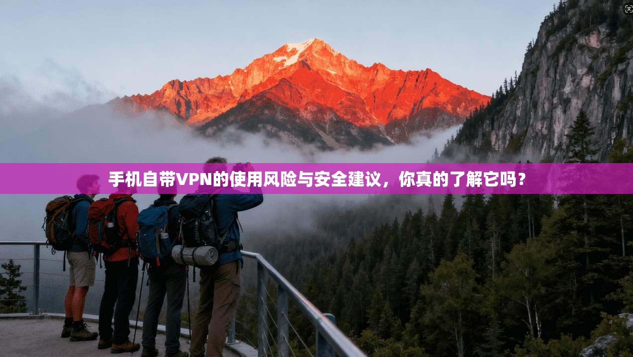 手机自带VPN的使用风险与安全建议，你真的了解它吗？