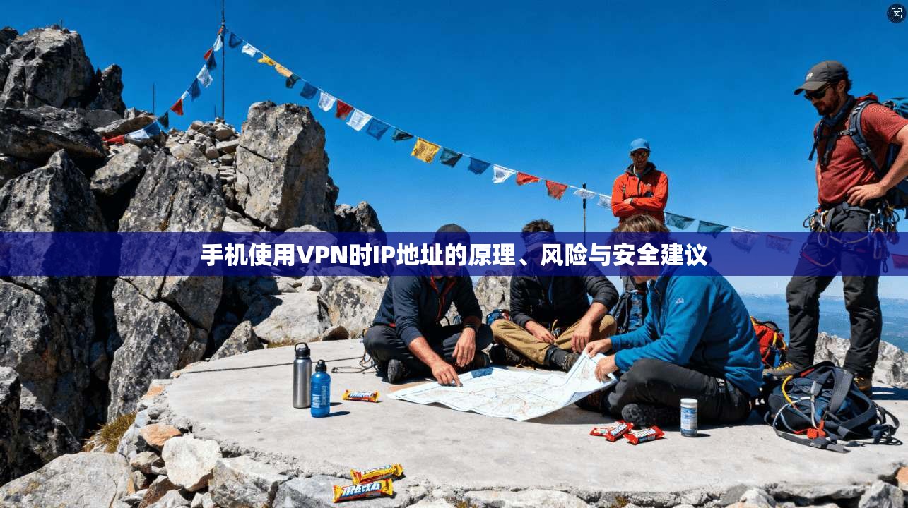 手机使用VPN时IP地址的原理、风险与安全建议
