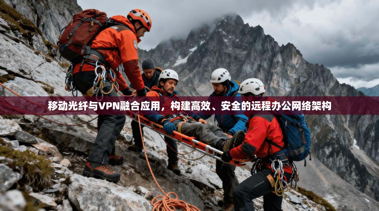 移动光纤与VPN融合应用，构建高效、安全的远程办公网络架构