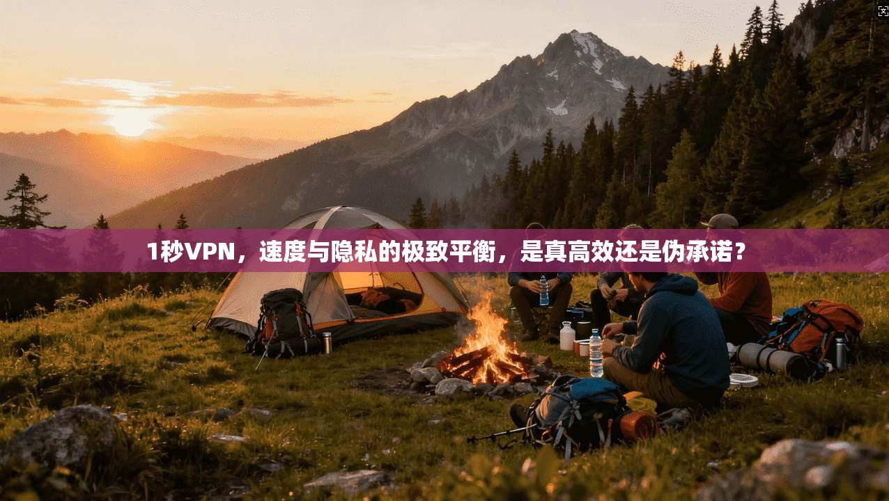 1秒VPN，速度与隐私的极致平衡，是真高效还是伪承诺？