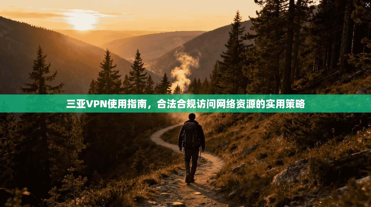 三亚VPN使用指南，合法合规访问网络资源的实用策略