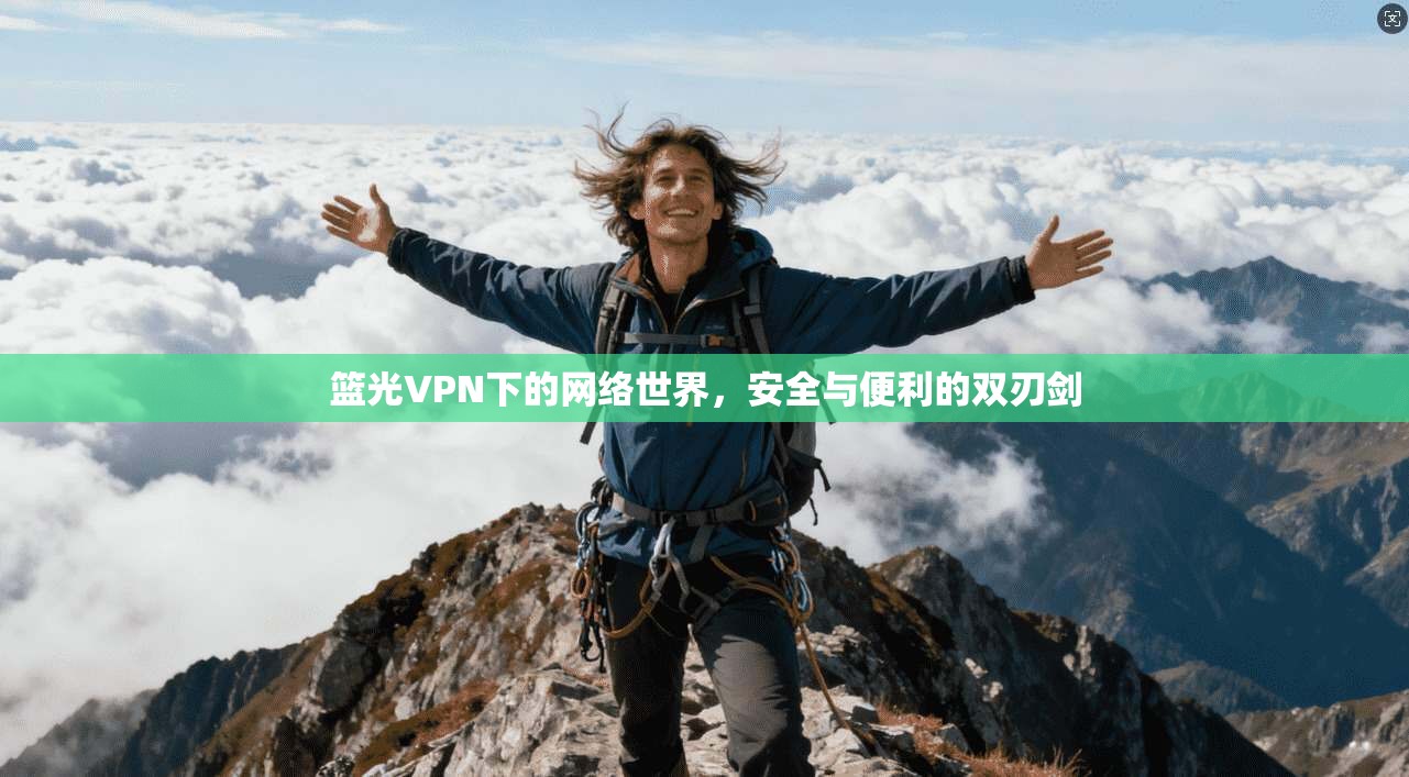 篮光VPN下的网络世界，安全与便利的双刃剑