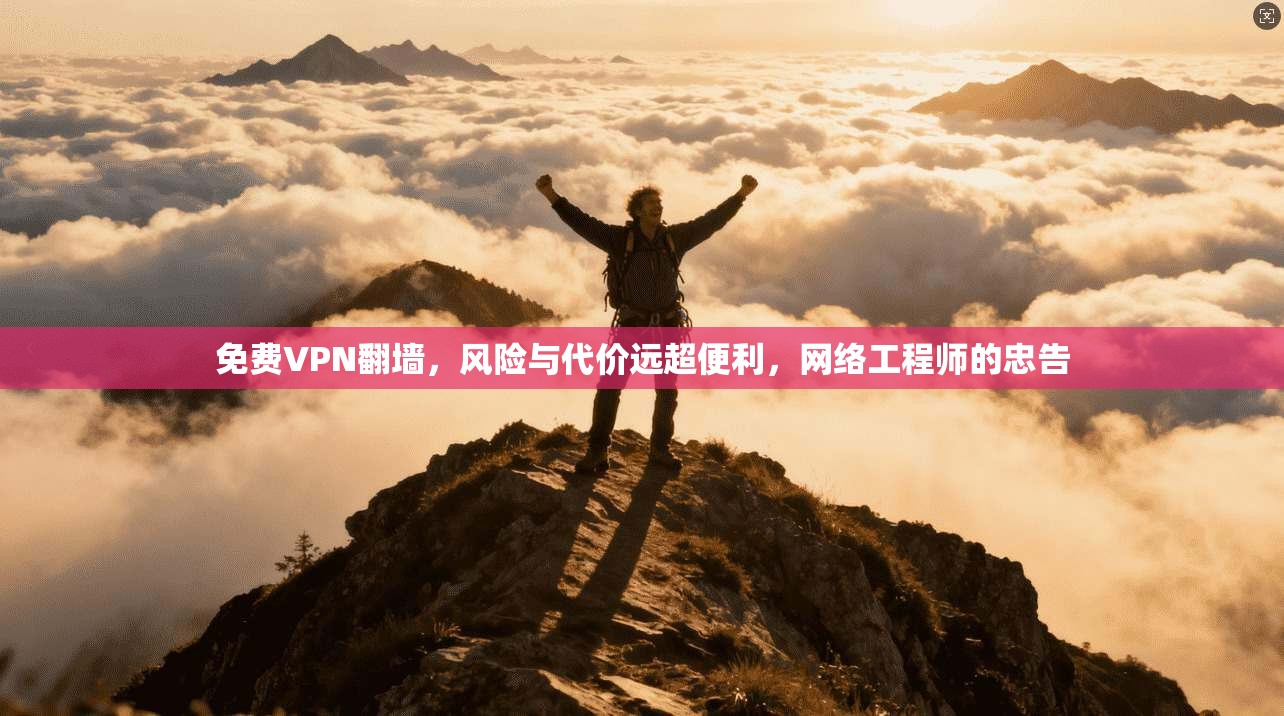 免费VPN翻墙，风险与代价远超便利，网络工程师的忠告