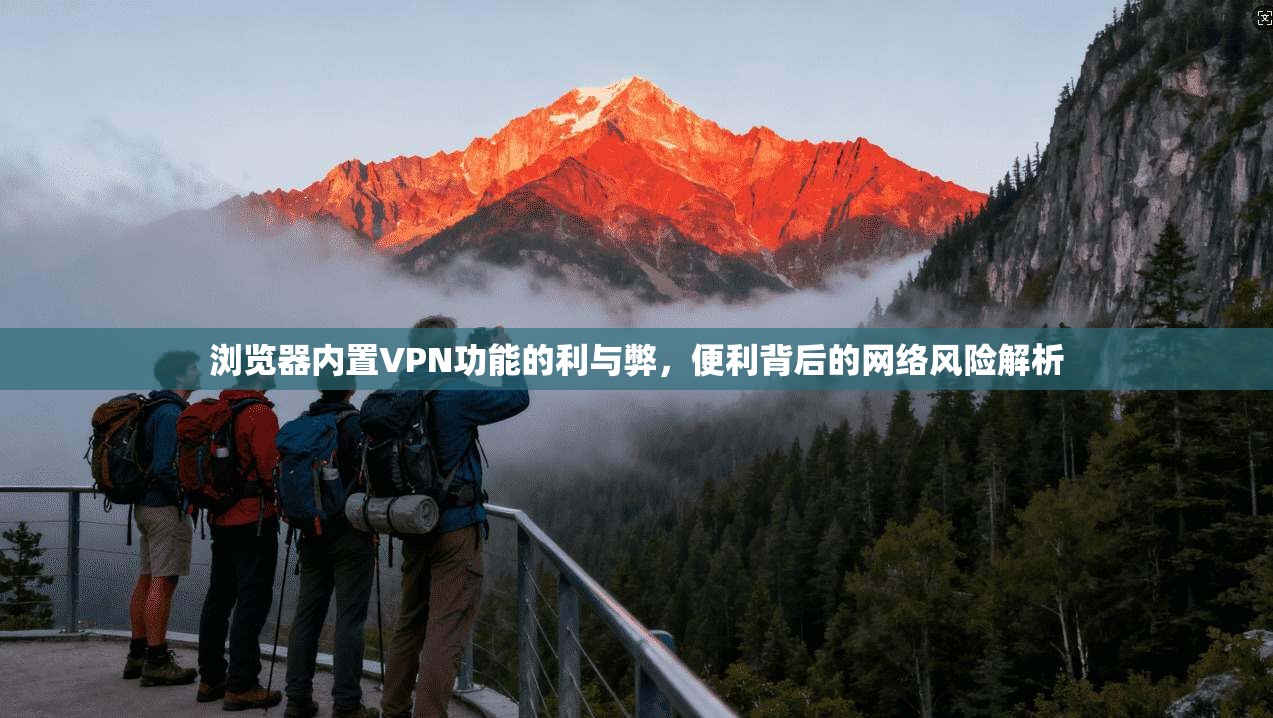 浏览器内置VPN功能的利与弊，便利背后的网络风险解析