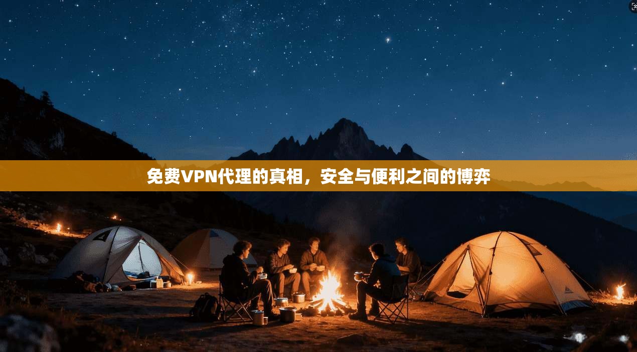 免费VPN代理的真相,安全与便利之间的博弈