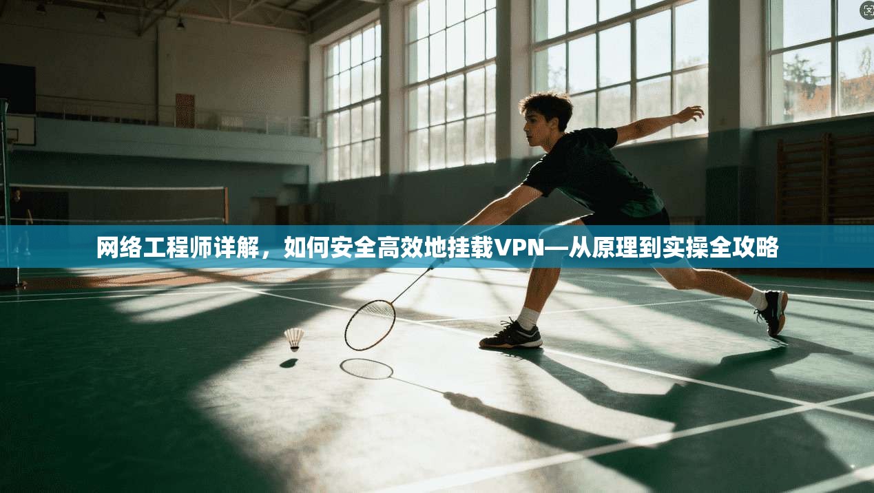 网络工程师详解，如何安全高效地挂载VPN—从原理到实操全攻略