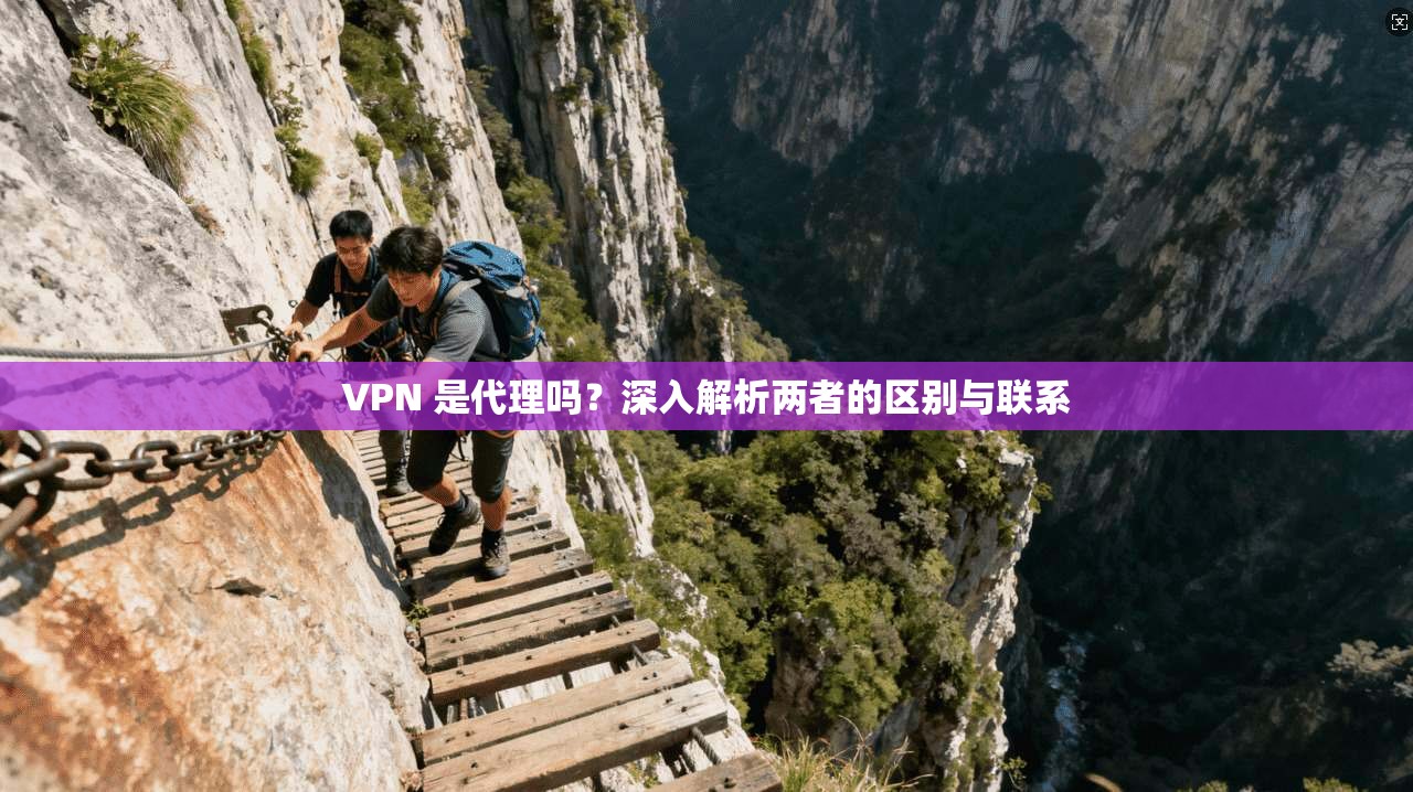 VPN 是代理吗？深入解析两者的区别与联系