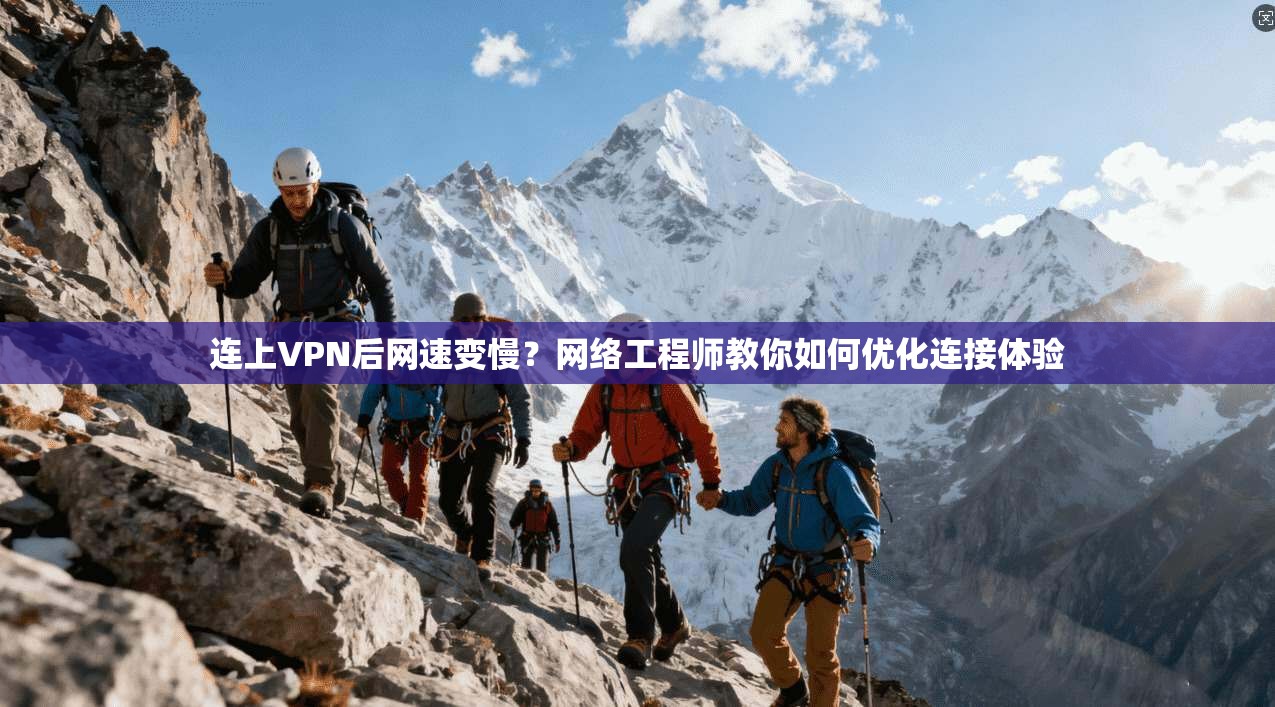 连上VPN后网速变慢?网络工程师教你如何优化连接体验