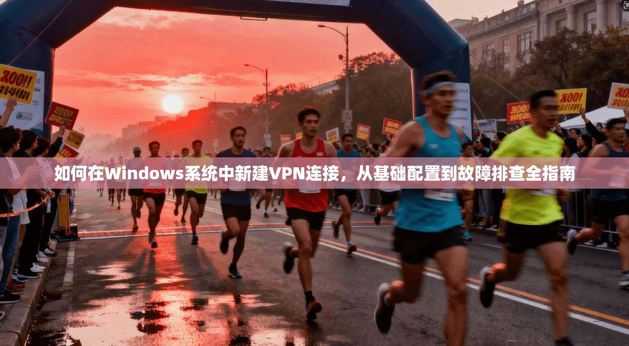 如何在Windows系统中新建VPN连接，从基础配置到故障排查全指南