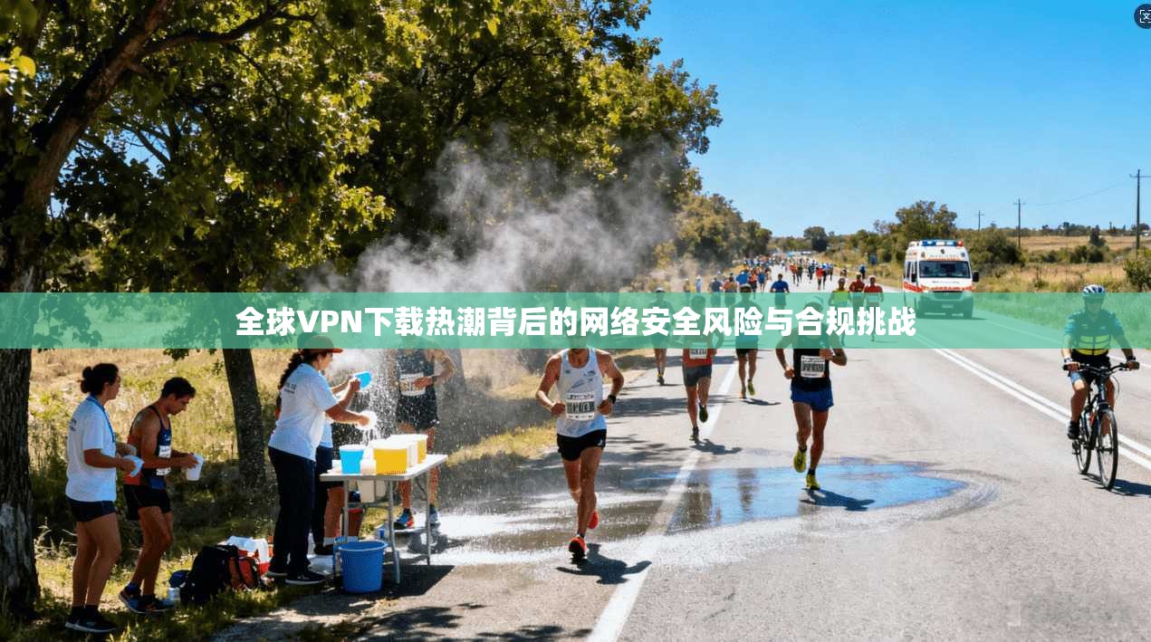 全球VPN下载热潮背后的网络安全风险与合规挑战