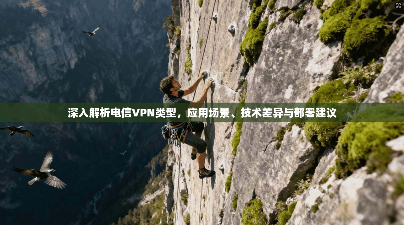 深入解析电信VPN类型，应用场景、技术差异与部署建议