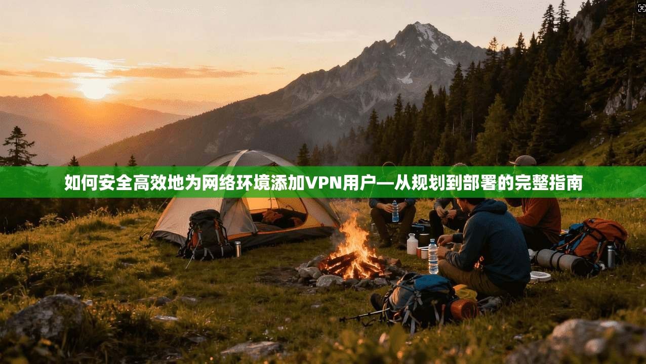 如何安全高效地为网络环境添加VPN用户—从规划到部署的完整指南