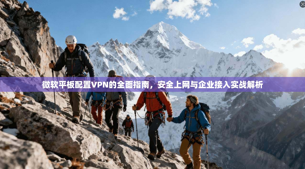微软平板配置VPN的全面指南，安全上网与企业接入实战解析