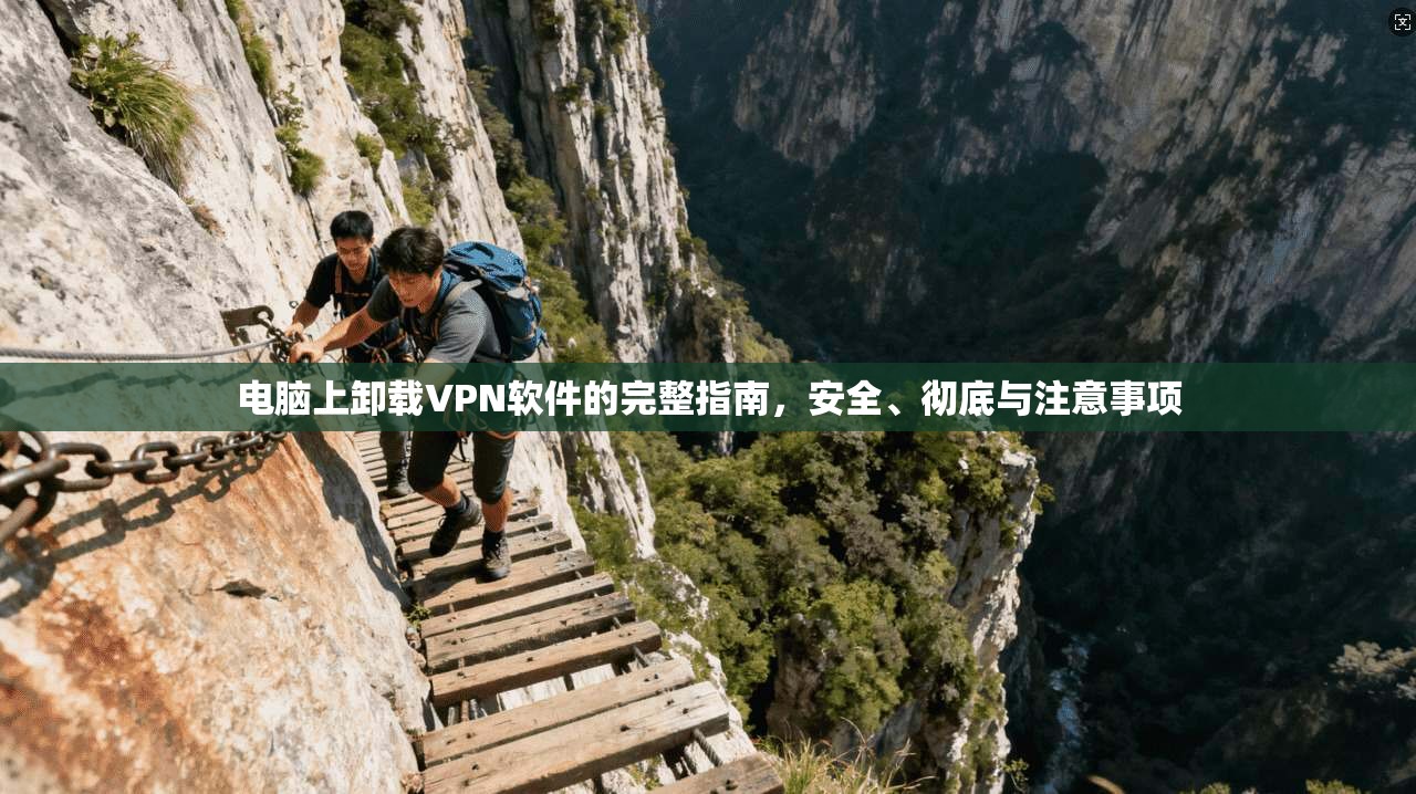 电脑上卸载VPN软件的完整指南，安全、彻底与注意事项