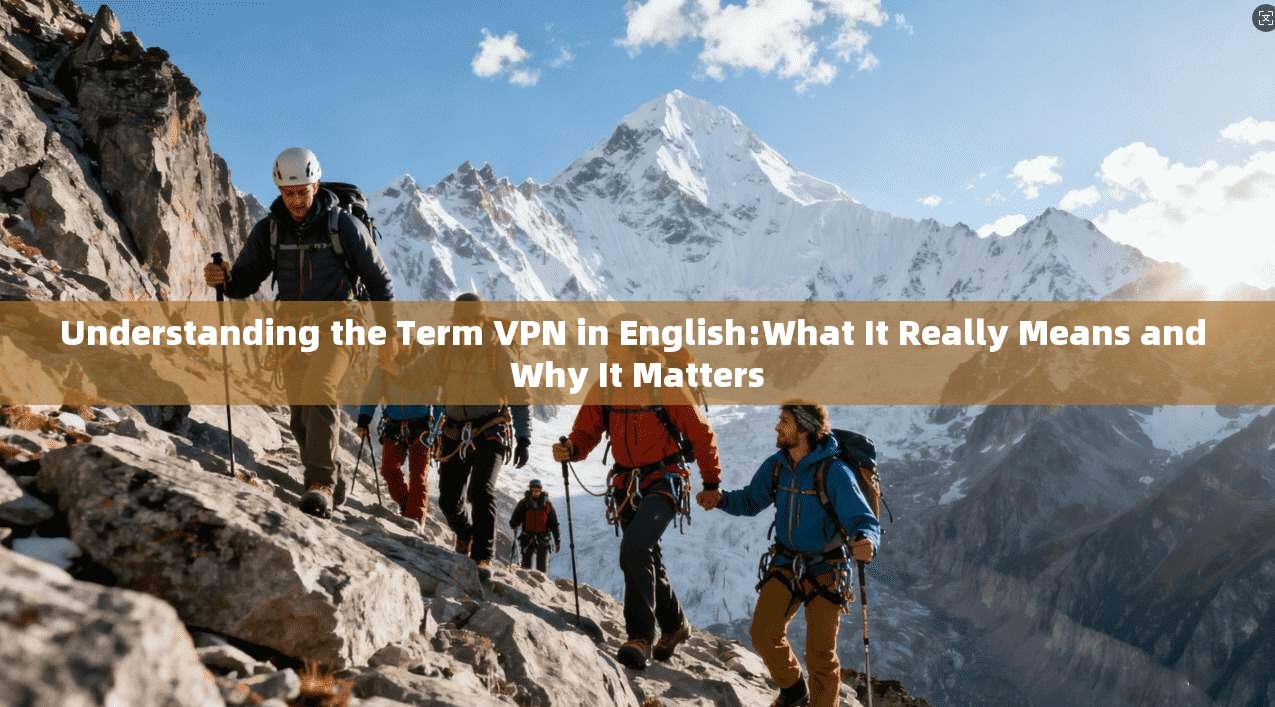 Understanding the Term VPN in English:What It Really Means and Why It Matters