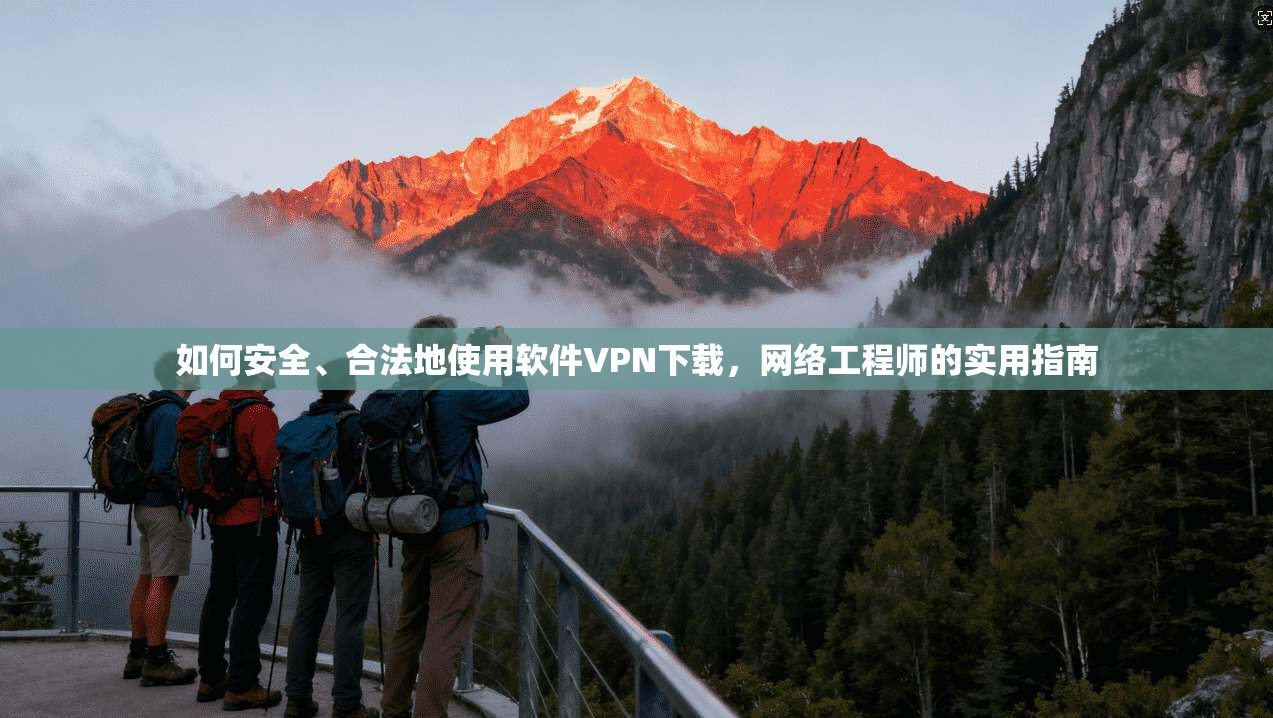 如何安全、合法地使用软件VPN下载，网络工程师的实用指南