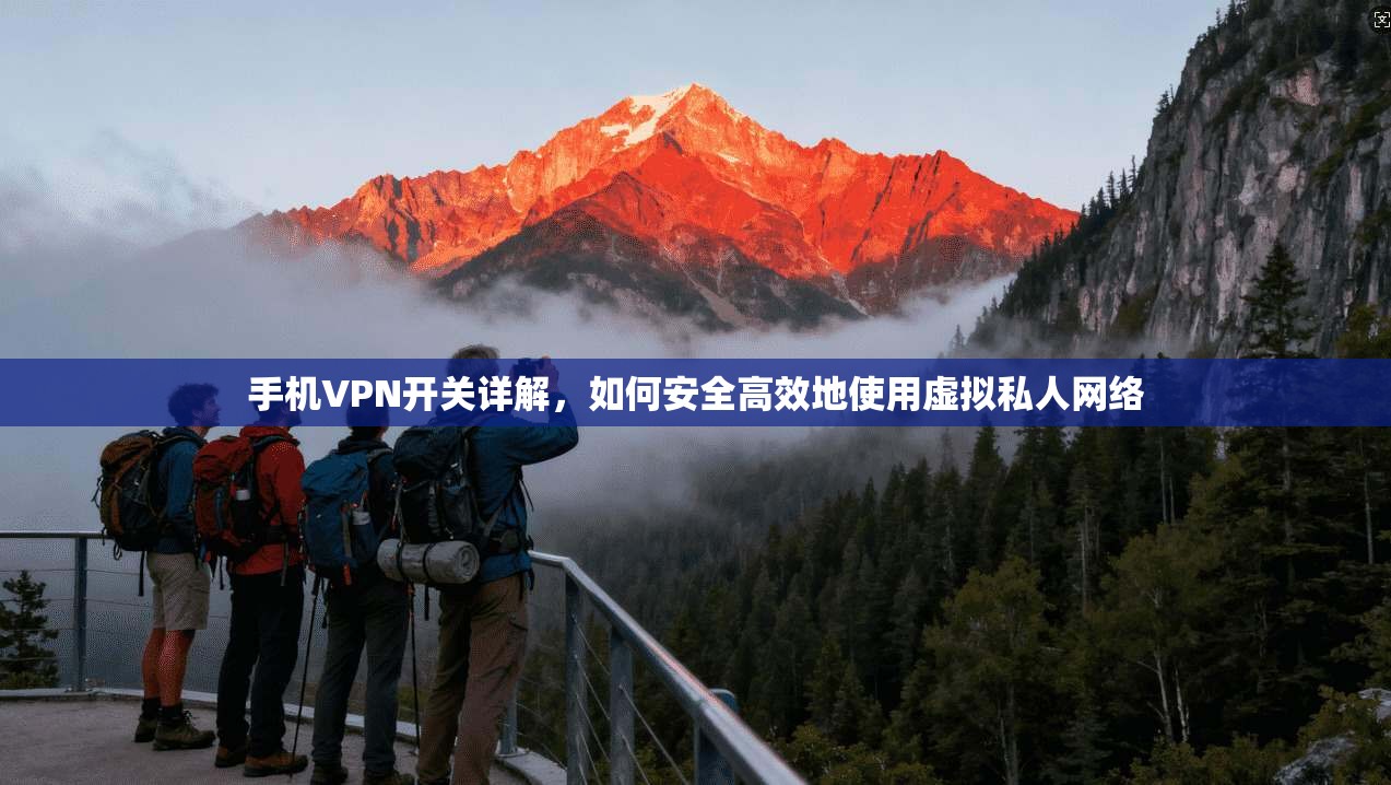 手机VPN开关详解，如何安全高效地使用虚拟私人网络