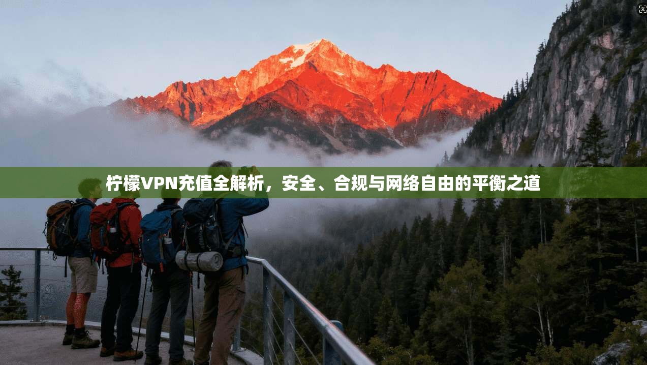 柠檬VPN充值全解析，安全、合规与网络自由的平衡之道