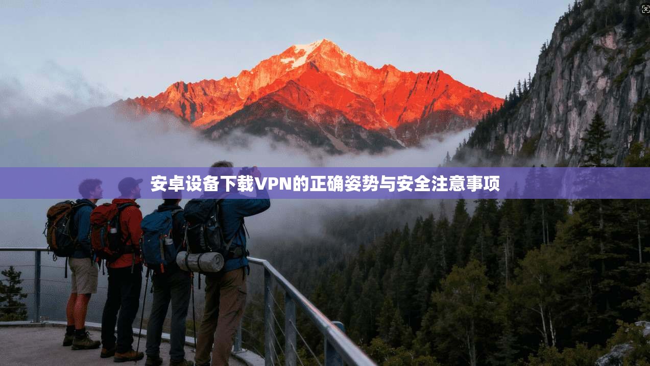 安卓设备下载VPN的正确姿势与安全注意事项