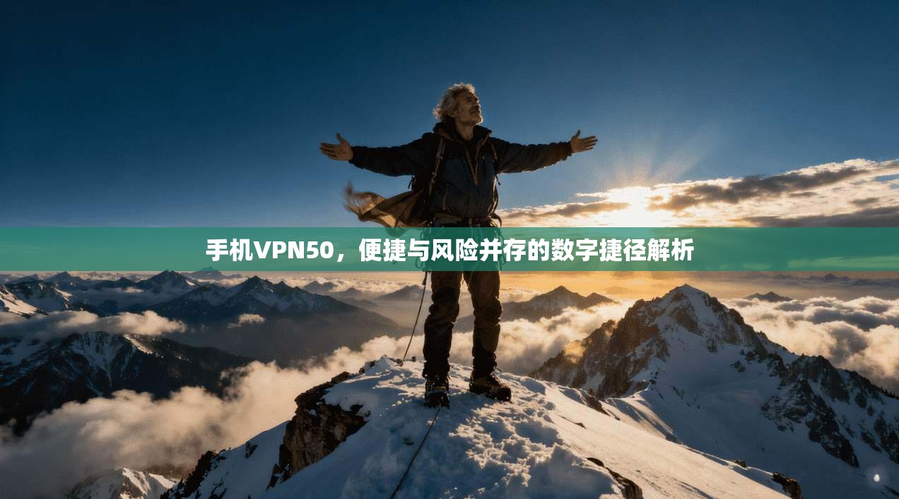手机VPN50，便捷与风险并存的数字捷径解析