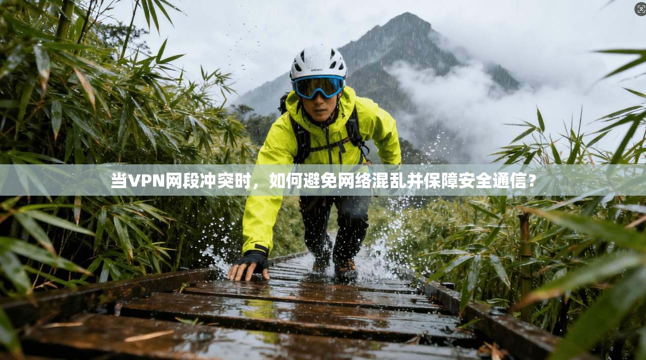 当VPN网段冲突时，如何避免网络混乱并保障安全通信？