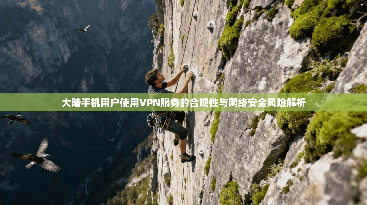 大陆手机用户使用VPN服务的合规性与网络安全风险解析