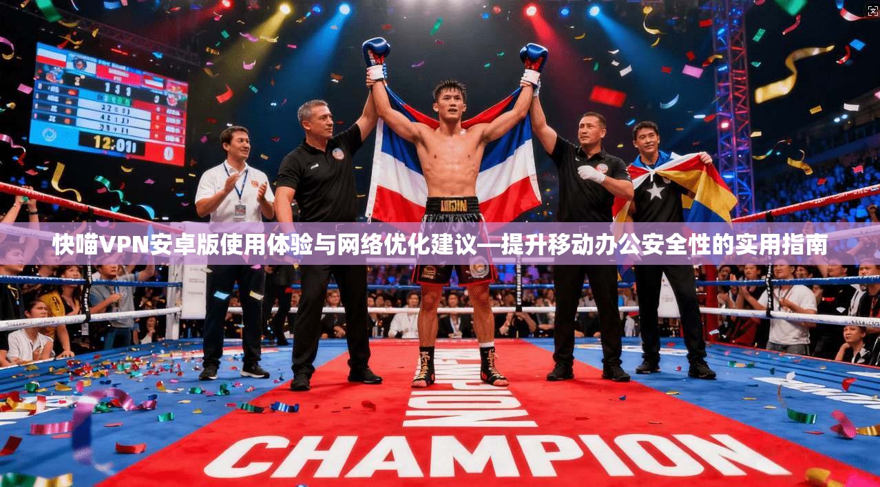 快喵VPN安卓版使用体验与网络优化建议—提升移动办公安全性的实用指南