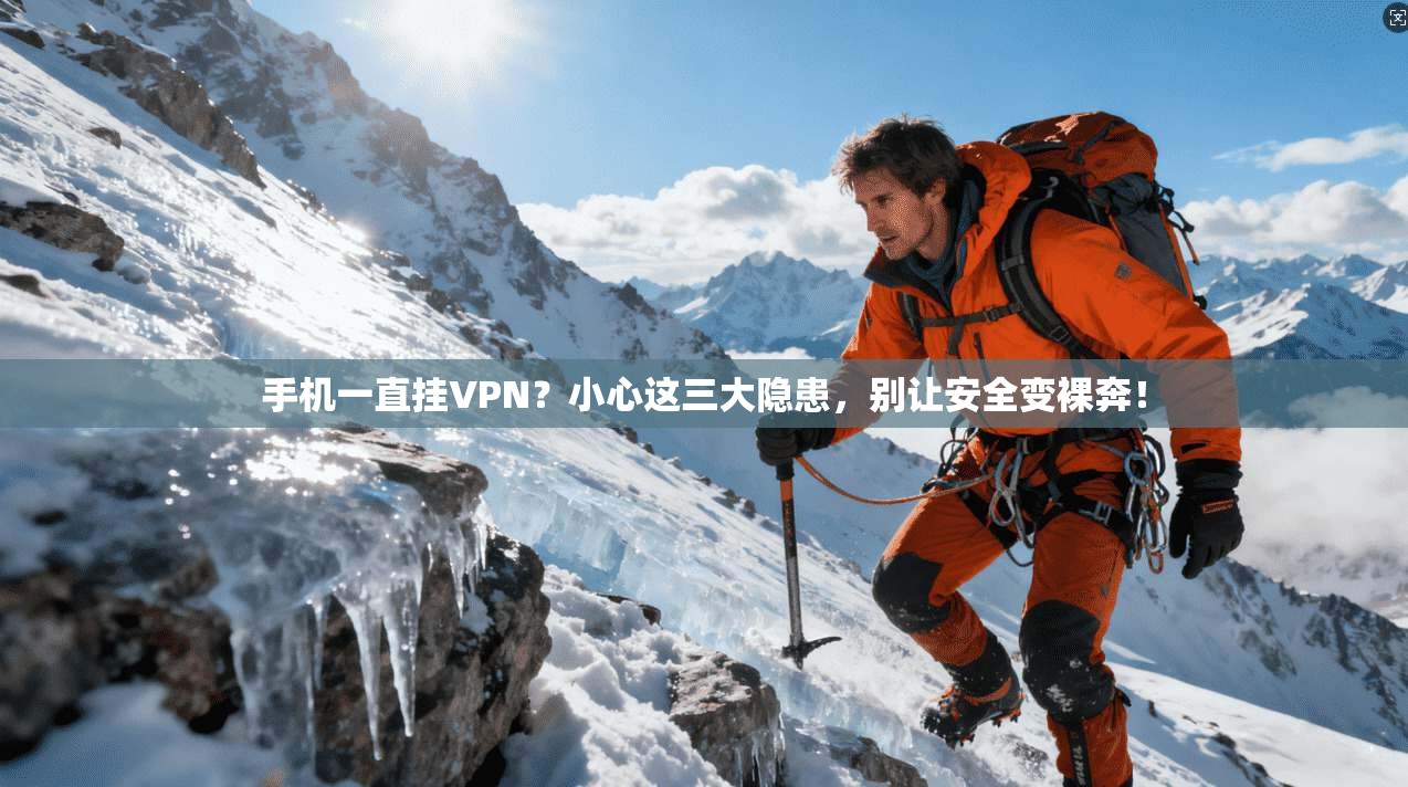 手机一直挂VPN？小心这三大隐患，别让安全变裸奔！
