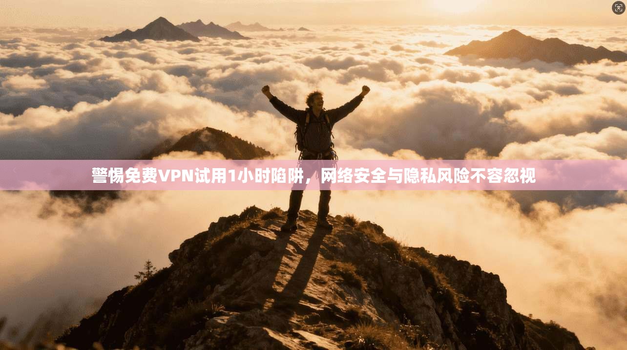警惕免费VPN试用1小时陷阱，网络安全与隐私风险不容忽视
