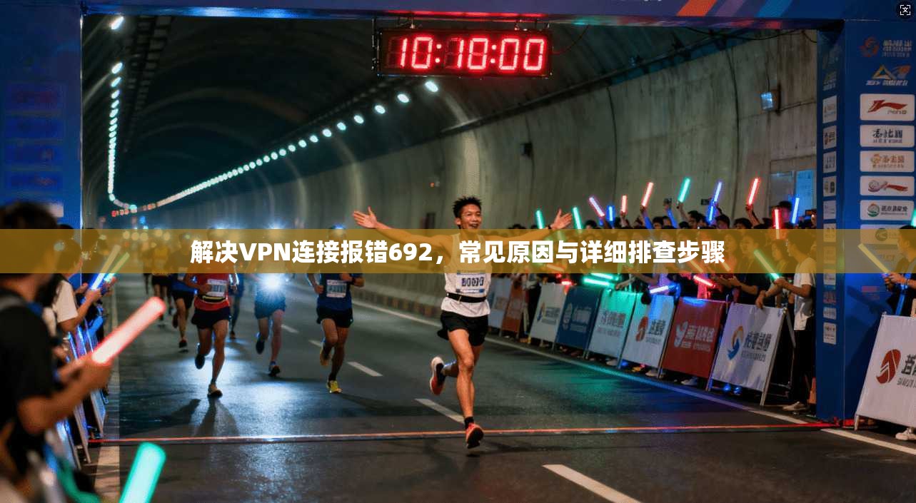 解决VPN连接报错692，常见原因与详细排查步骤