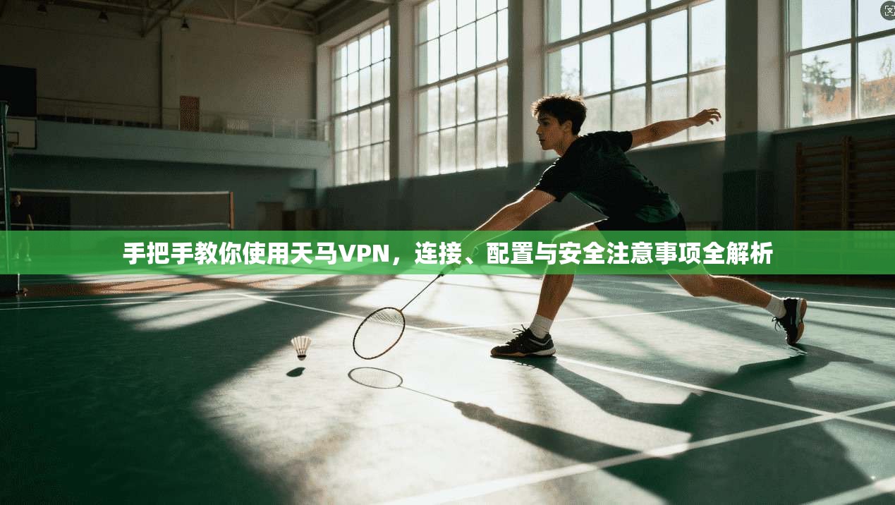 手把手教你使用天马VPN,连接、配置与安全注意事项全解析
