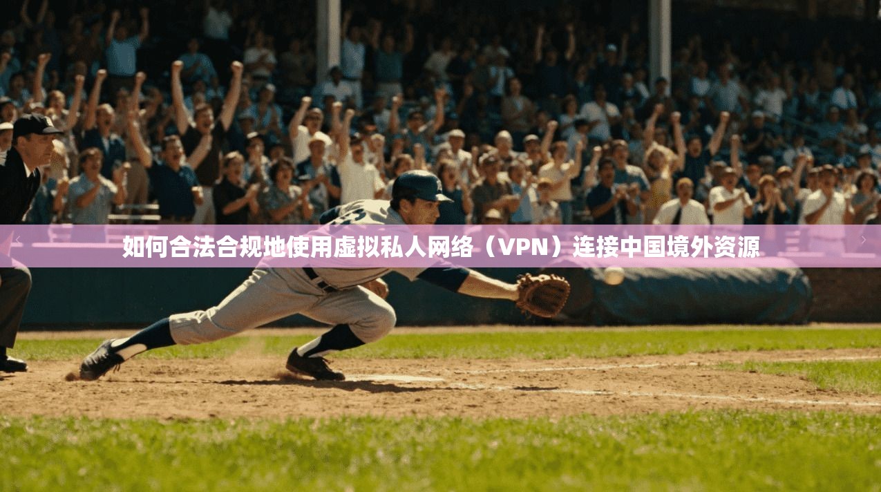 如何合法合规地使用虚拟私人网络（VPN）连接中国境外资源